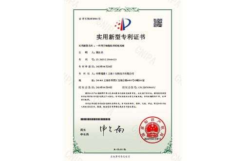 实用新型专利证书